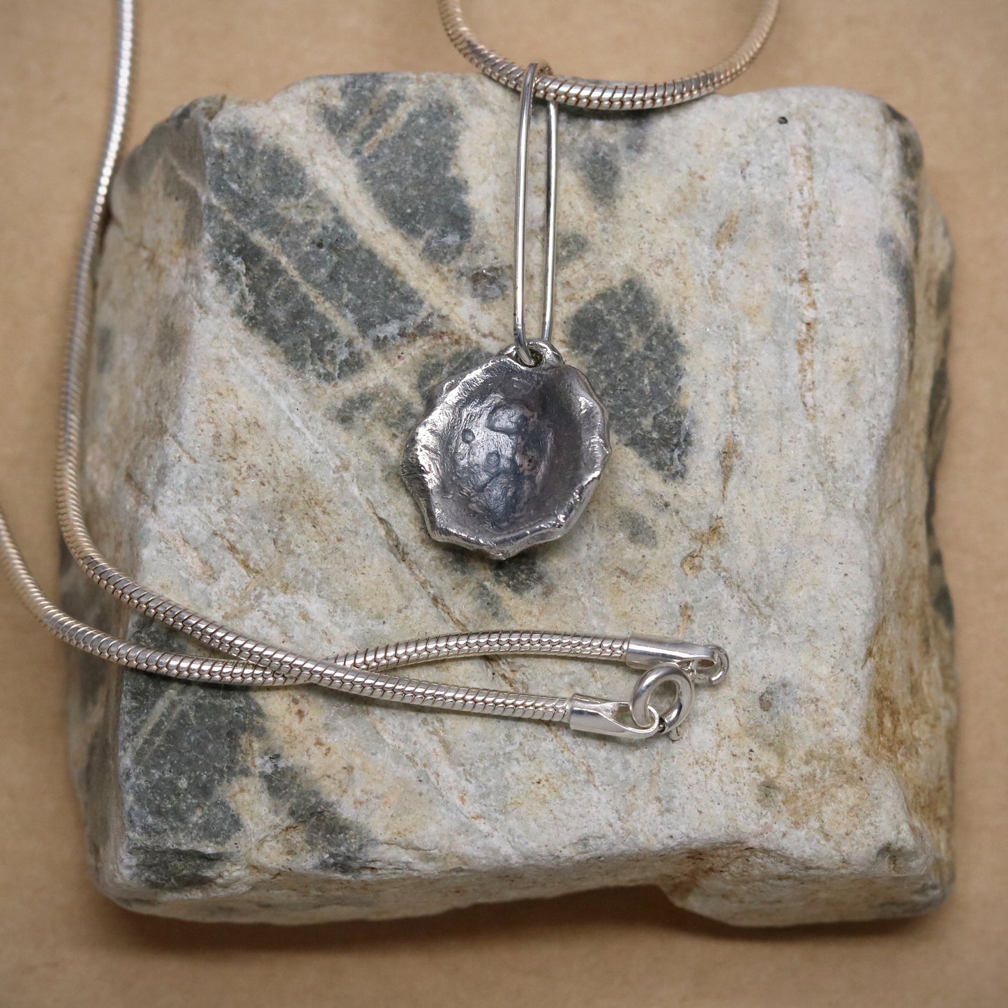 SV925 Poseidon Coin Pendant.