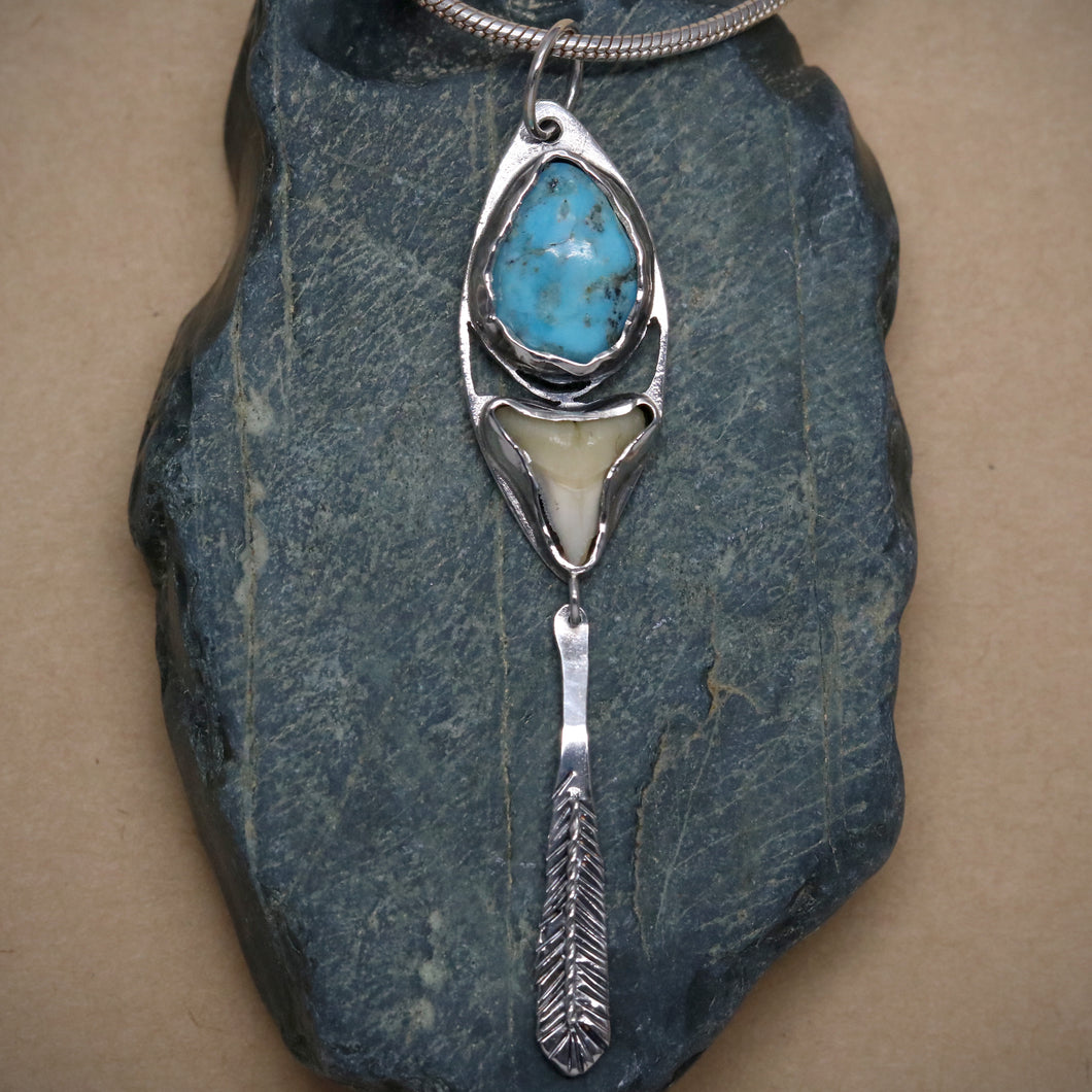 Earth's Treasures Pendant. one of a kind.