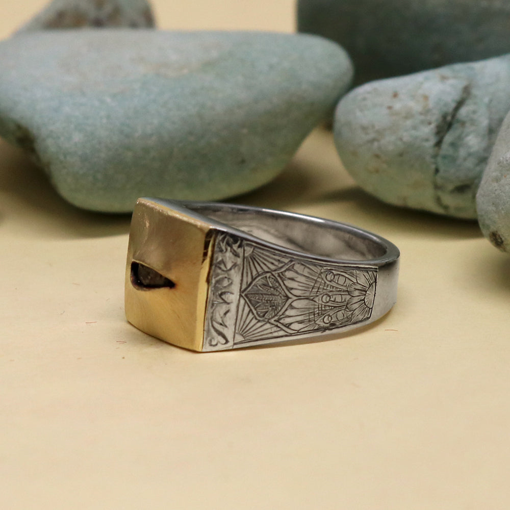 SV925/K18 Echoes of Third Eye Ring.