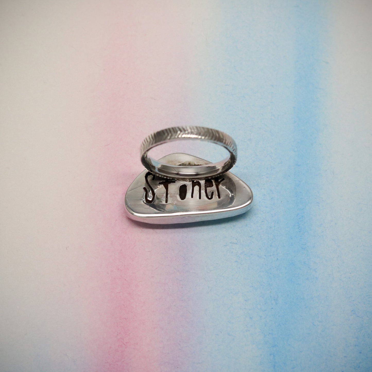 SV925 Stoner Ring./♯9 one of a kind.