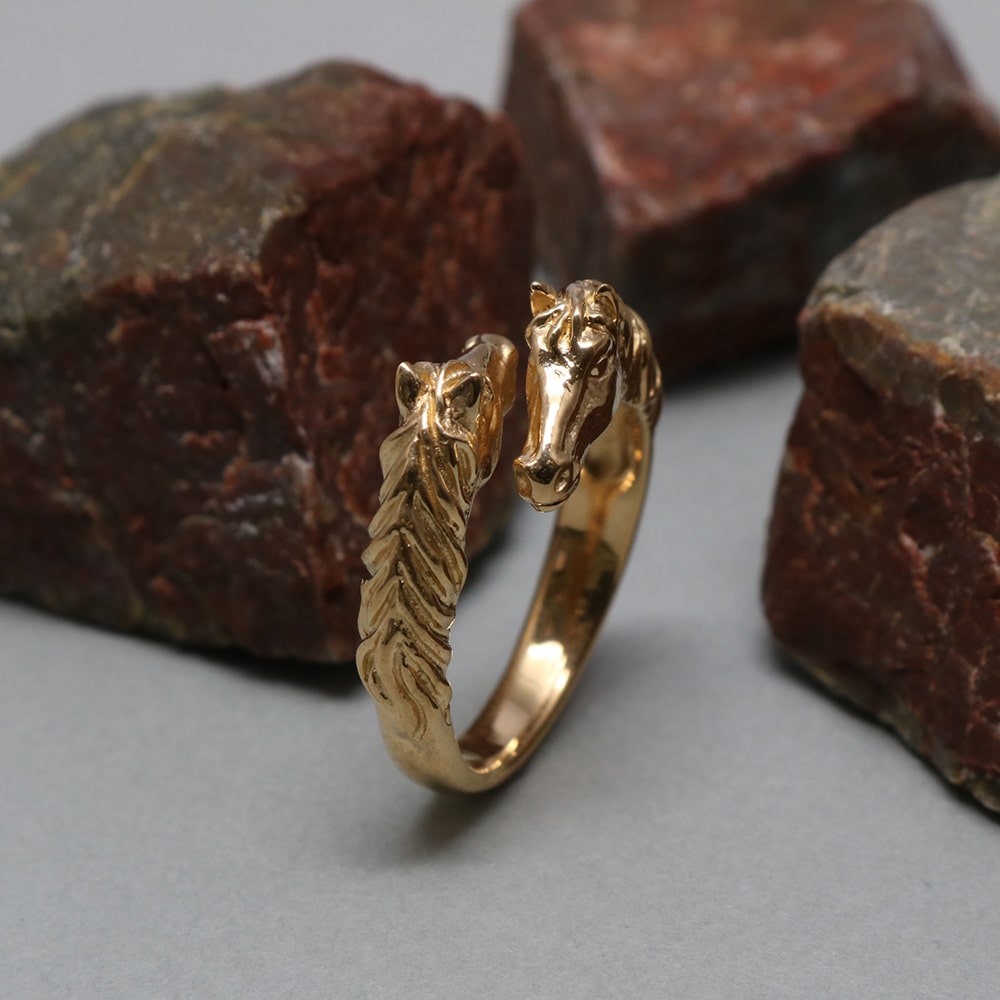 Golden Mane Ring.