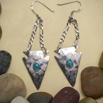 SV925 Arrowhead Earrings.