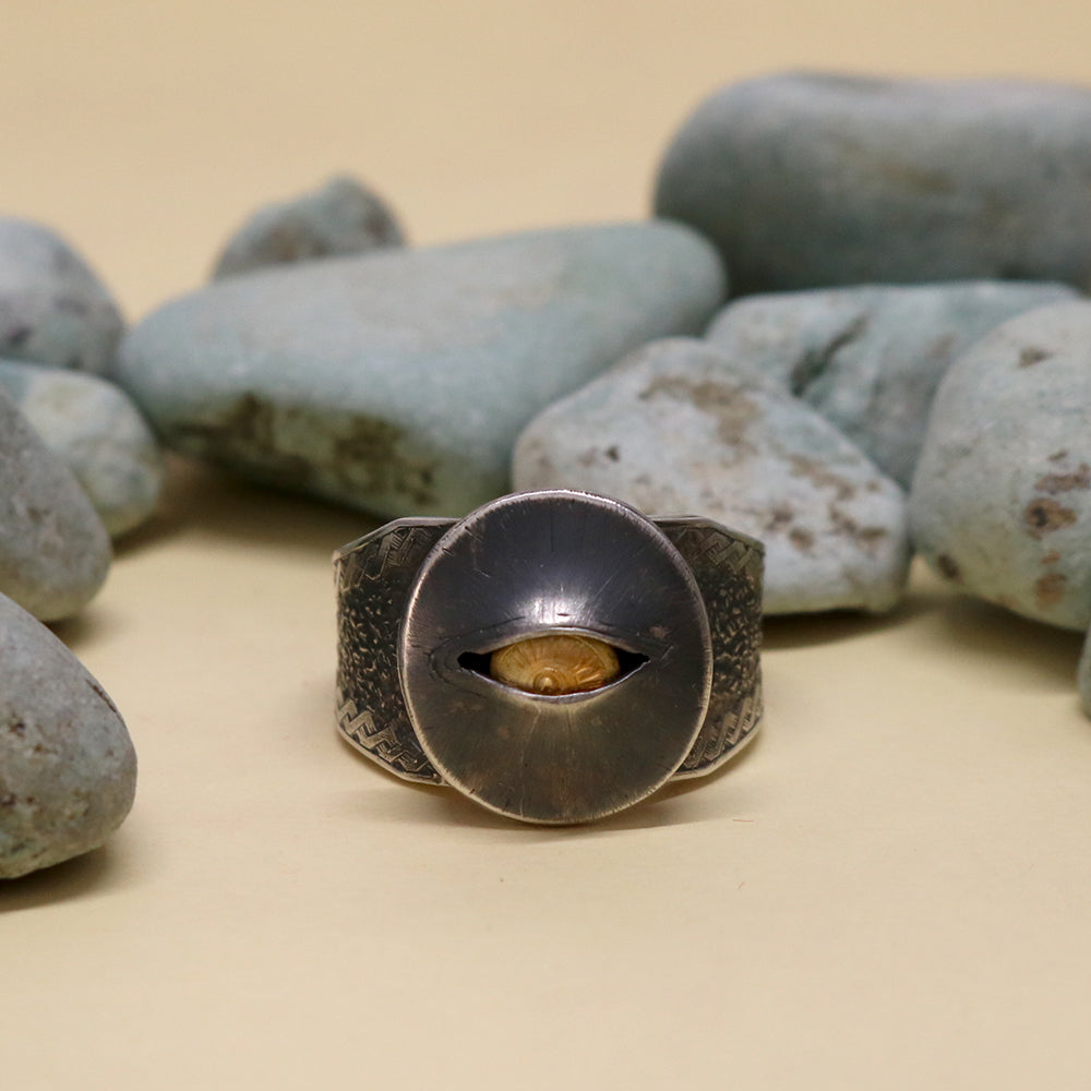 SV925/K14 The Infinity Sun Ring.