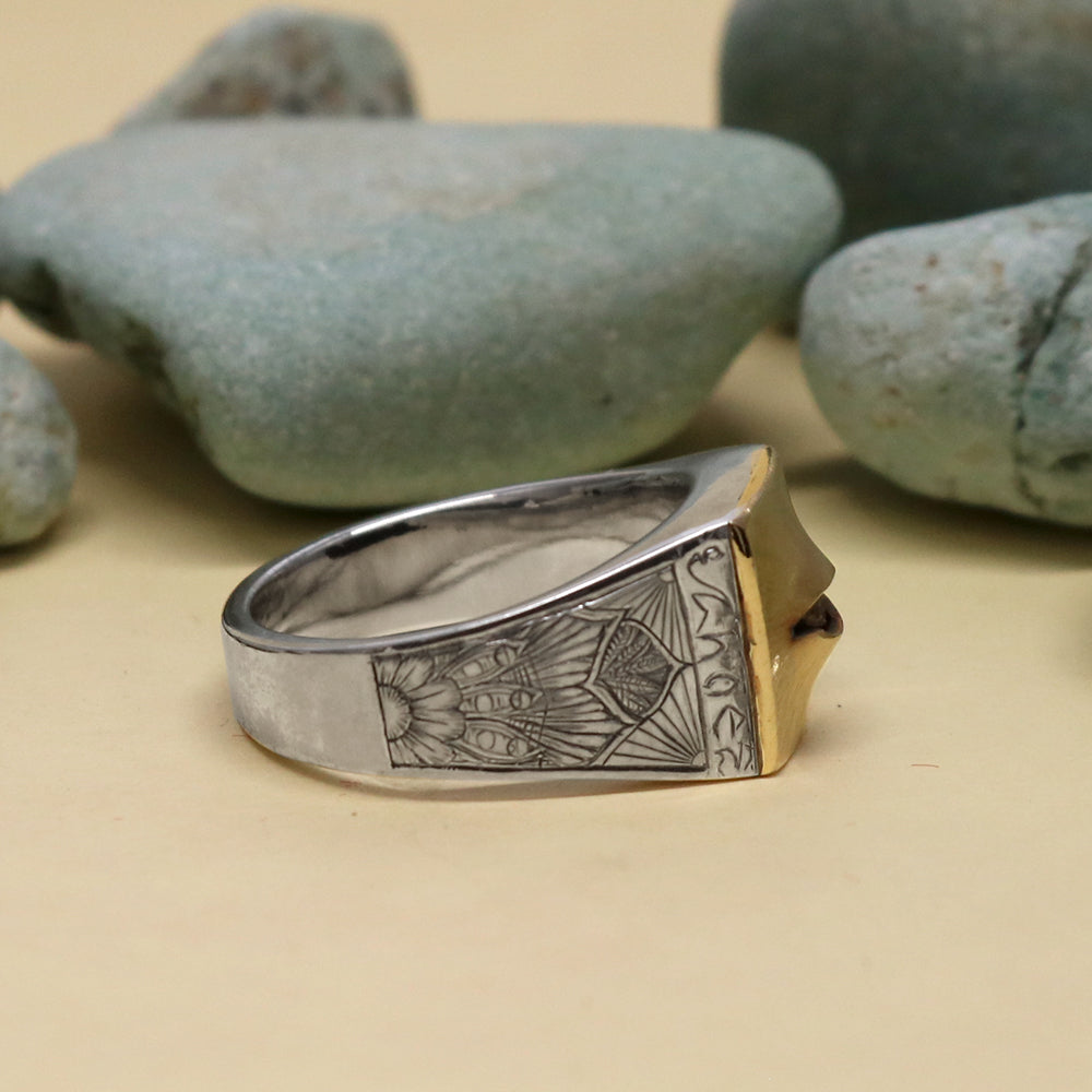 SV925/K18 Echoes of Third Eye Ring.