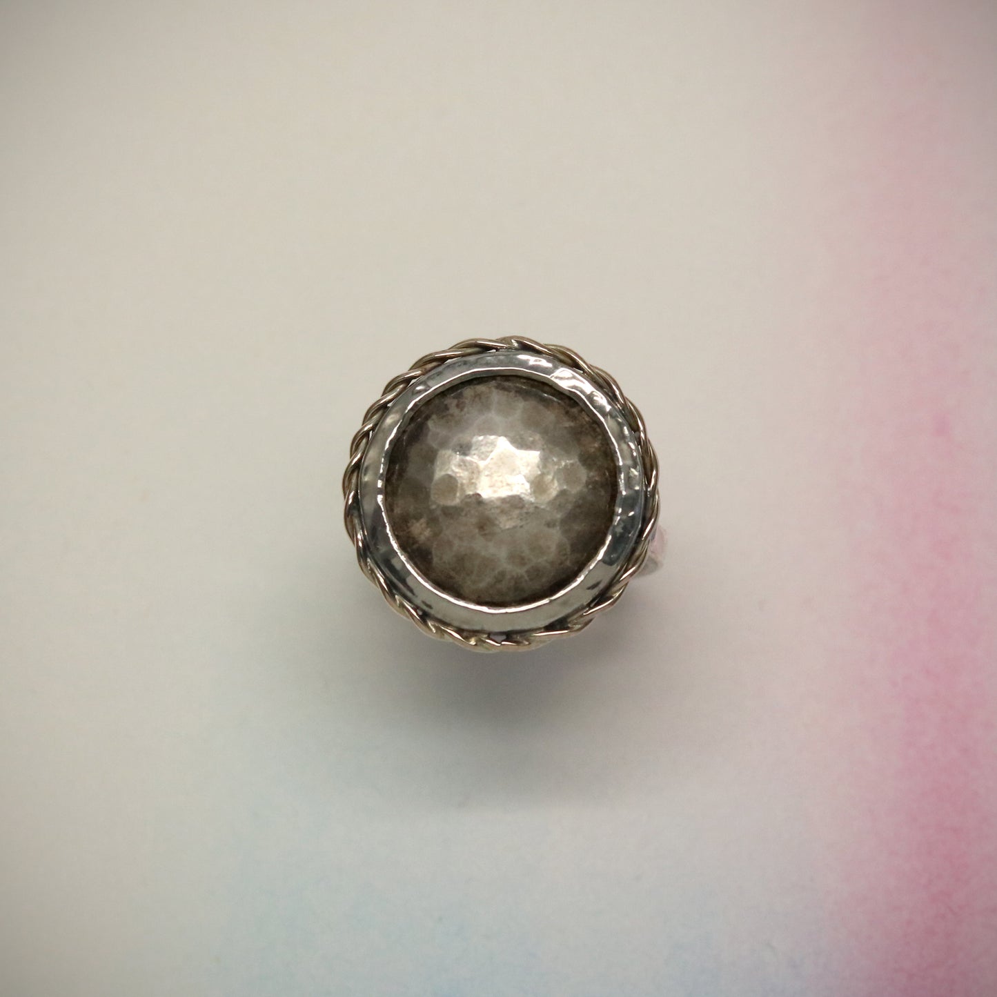 SV925/K10 The Immovable Sun Ring.