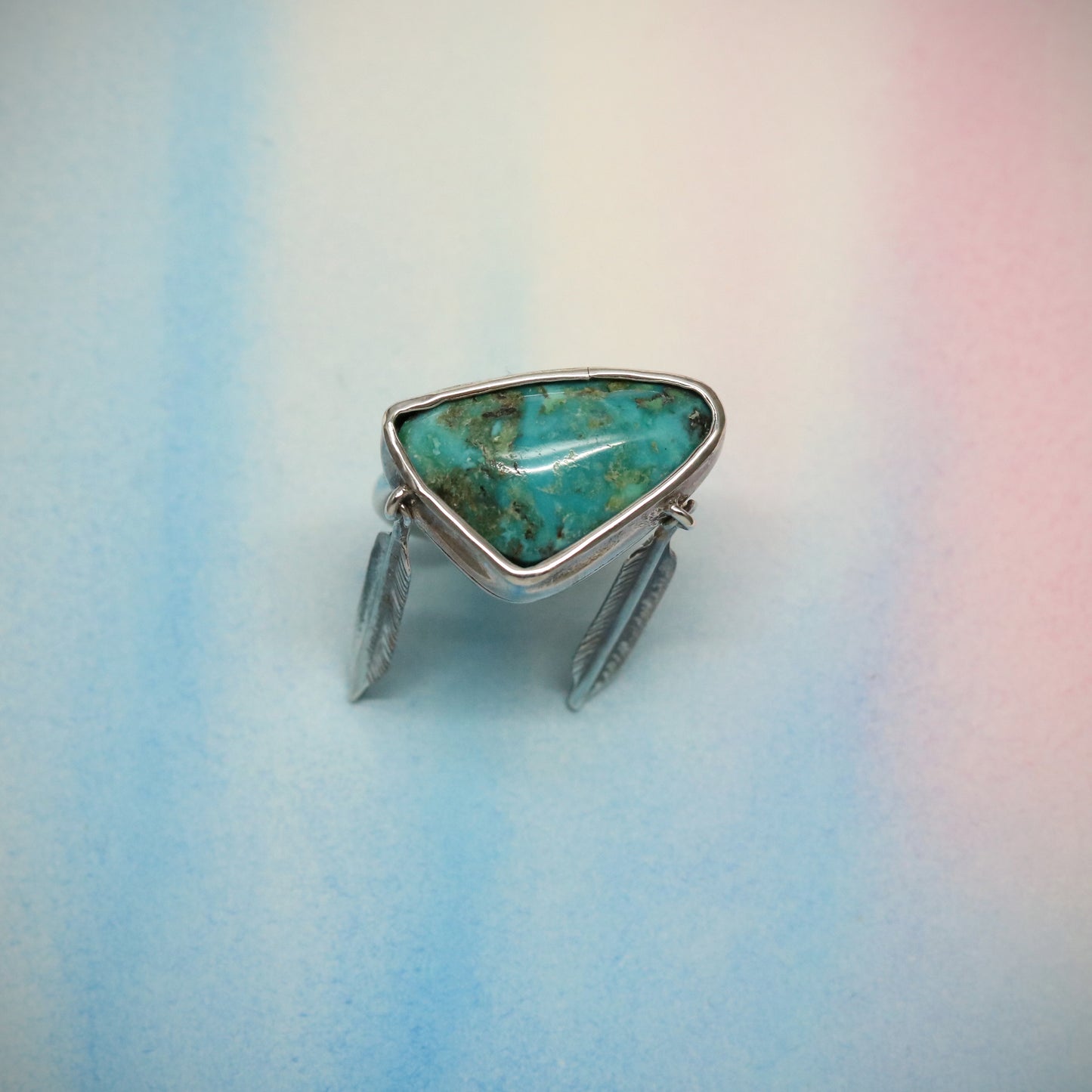 SV925 Stoner Bird Ring./#6 one of a kind.