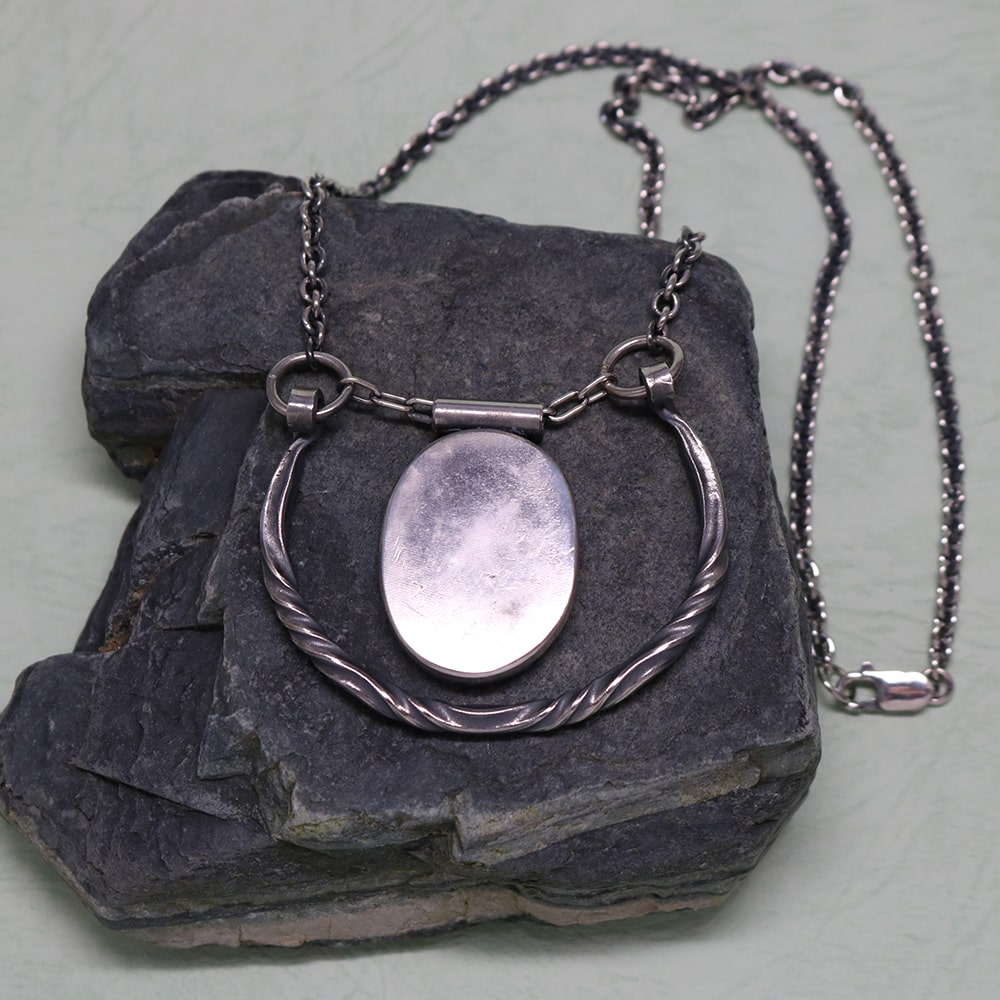 SV925 Trilobite Necklace. one of a kind.