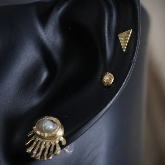 K14 Sunny Day Studs Pierce.