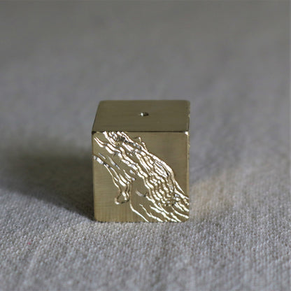 Brass Incense Stand.(BONG PSY)