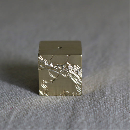 Brass Incense Stand.(BONG PSY)