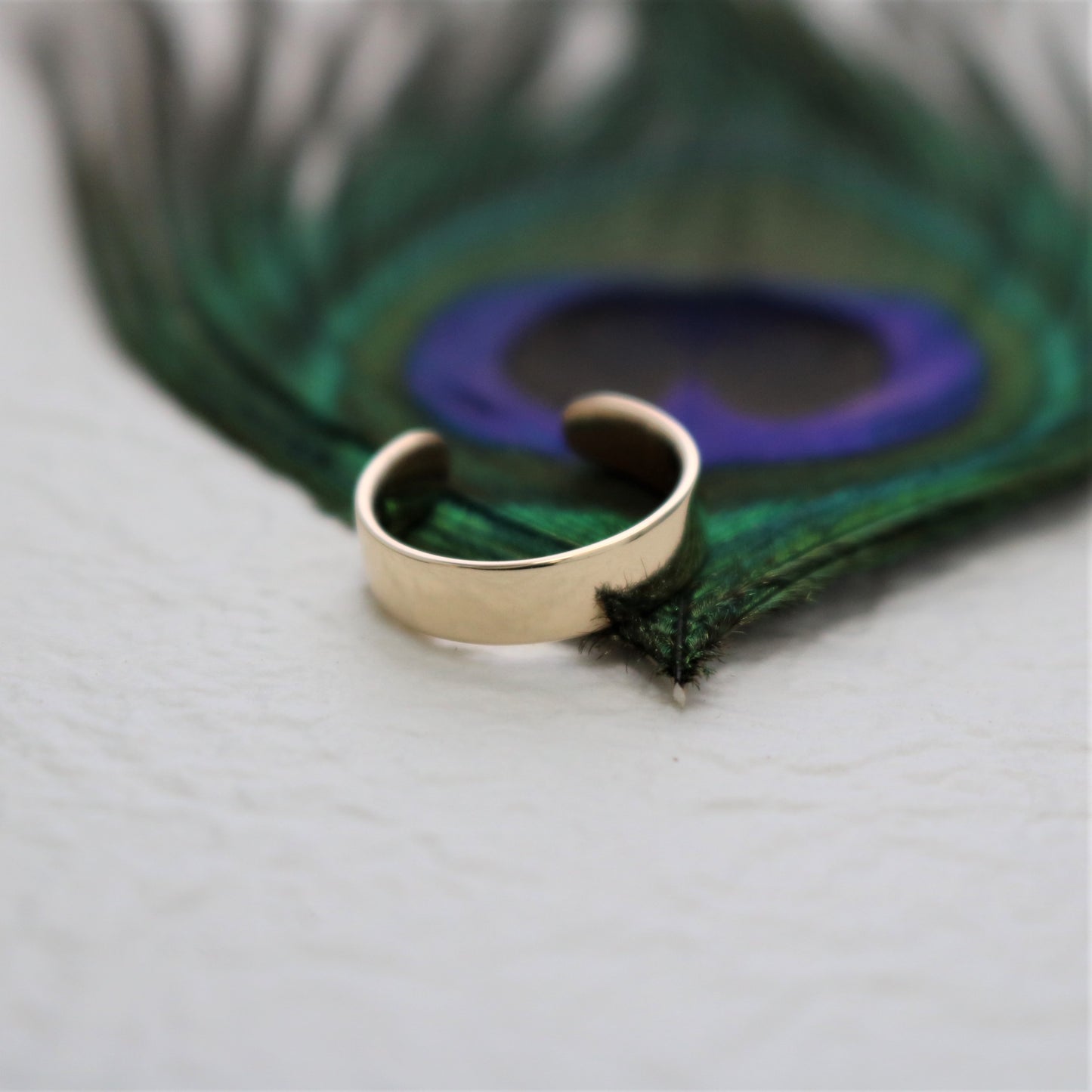 K10 Yellow Gold Ear Cuff.