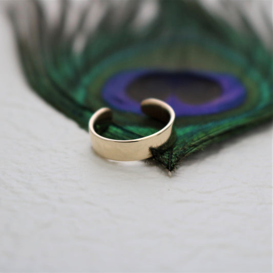 K10 Yellow Gold Ear Cuff.