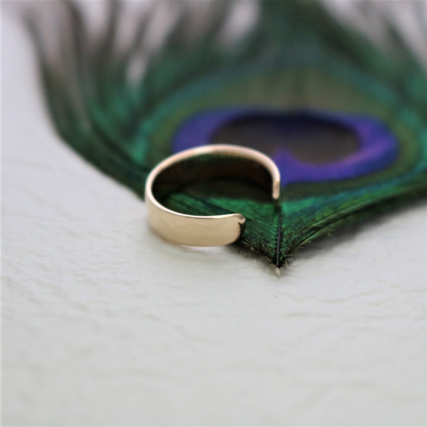 K10 Yellow Gold Ear Cuff.